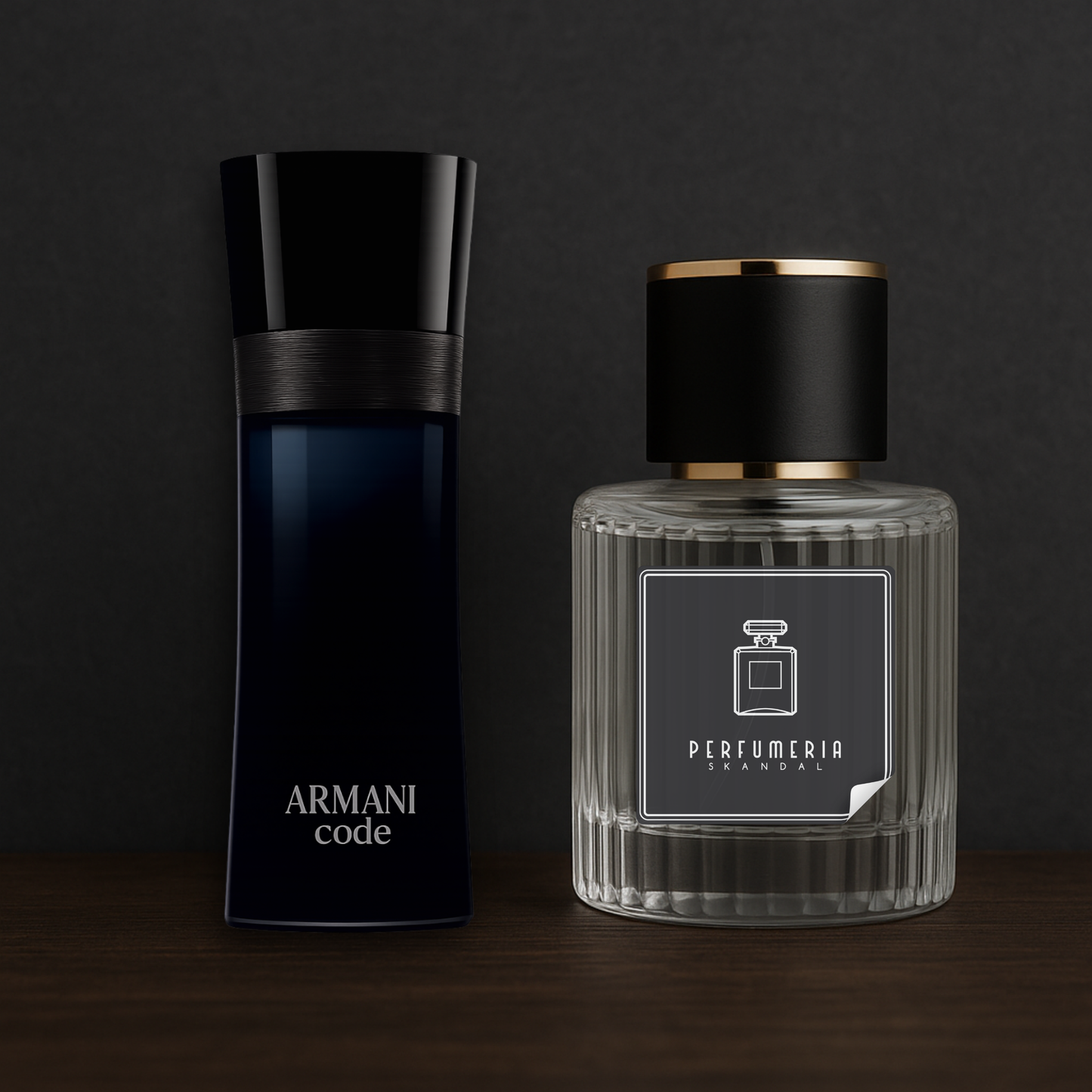 Perfum inspirowany Giorgio Armani Black Code nr.283